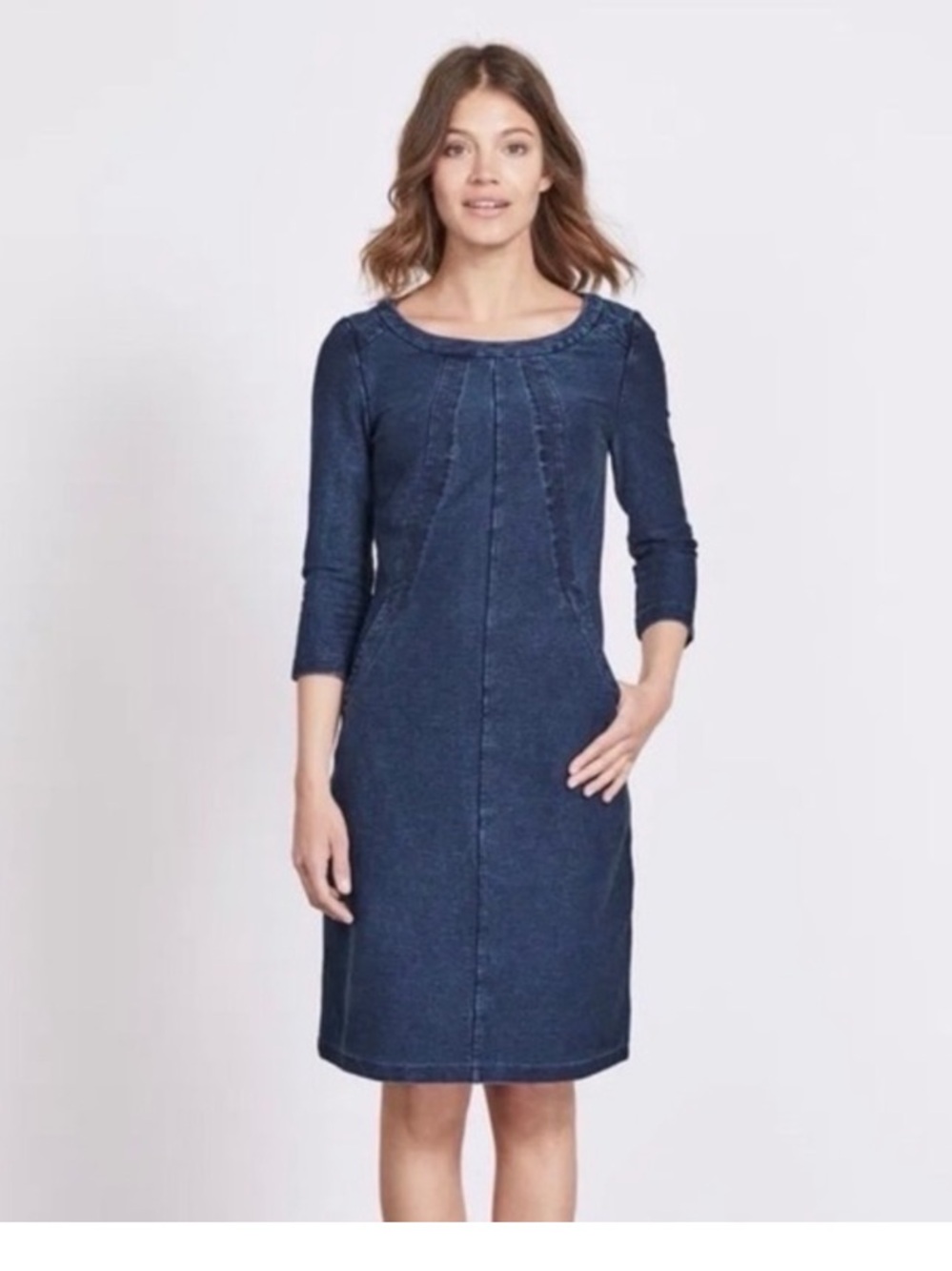 Boden | Denim Hannah shift dress